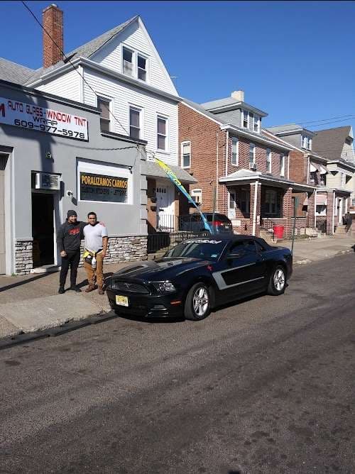 Image of H&M Auto glass, Window tint, Truck lettering